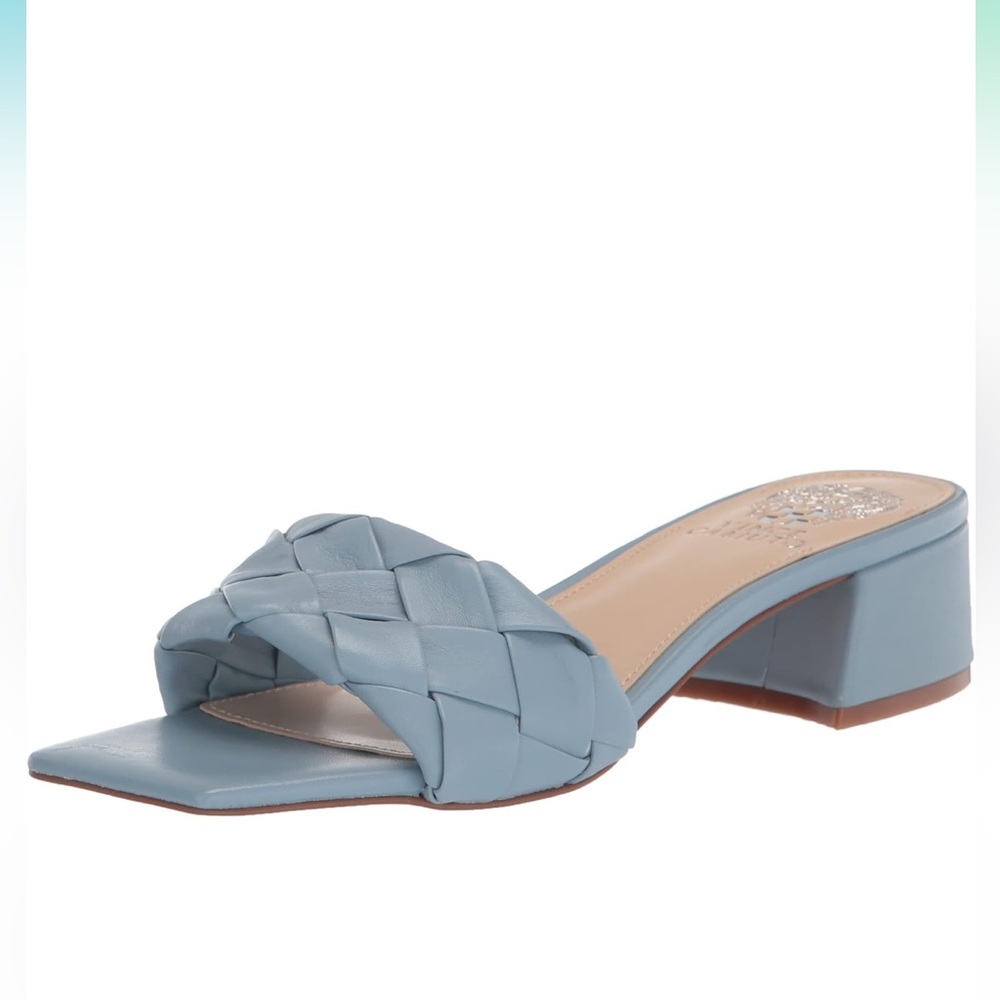 Vince Camuto Women's Semtera Woven-Strap Sandal Heeled